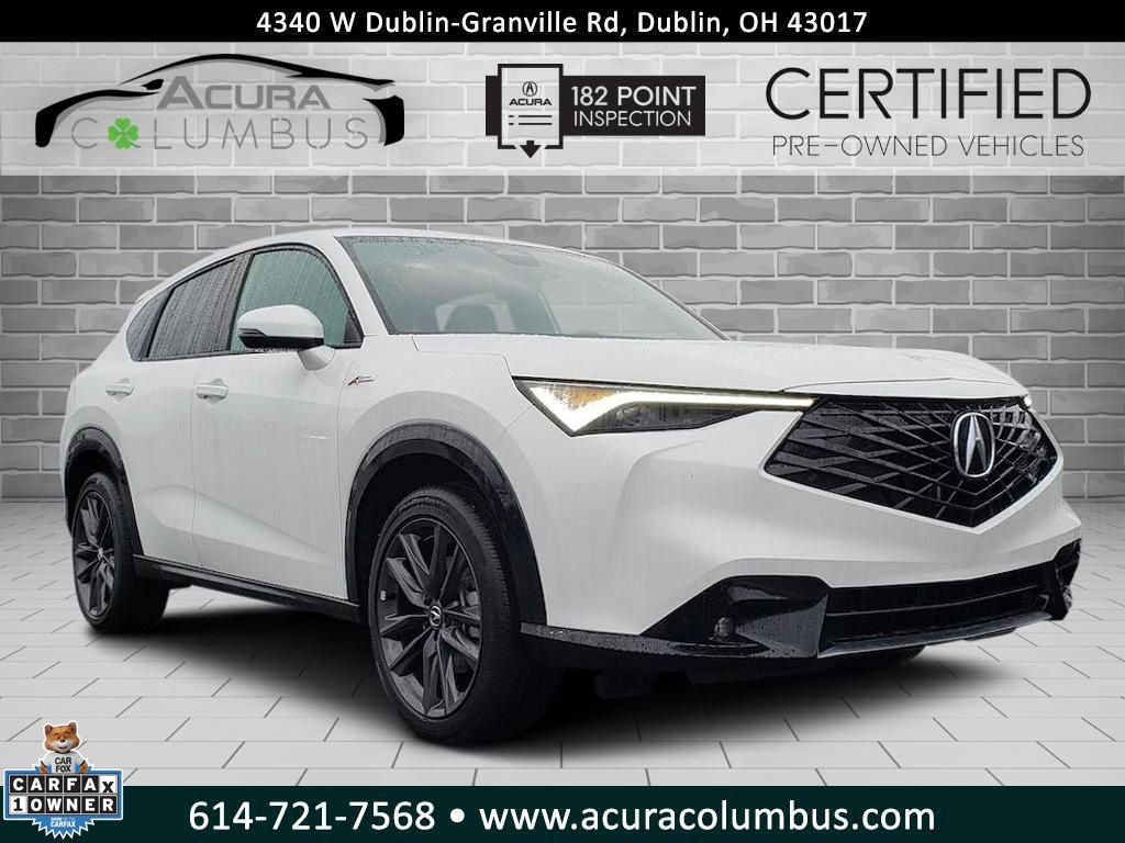 Certified 2025 Acura ADX A-Spec