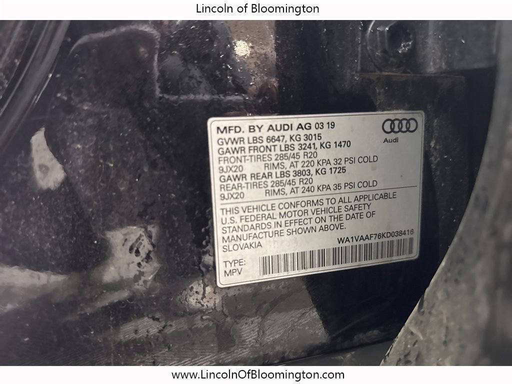 Used 2019 Audi Q7 3.0T Prestige image 60