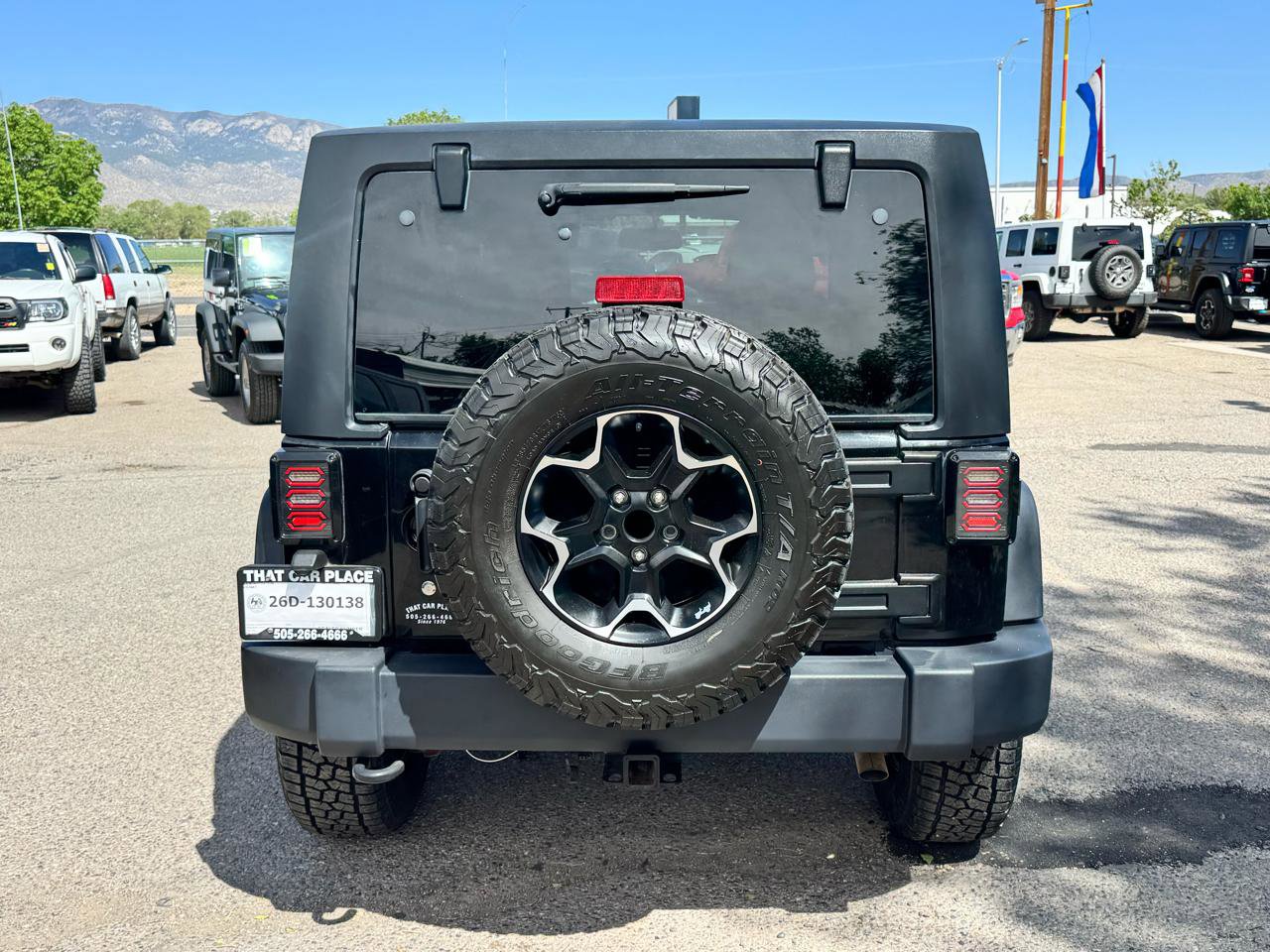 Used 2013 Jeep Wrangler Rubicon w/ PWR Convenience Group AWD/4WD image 6