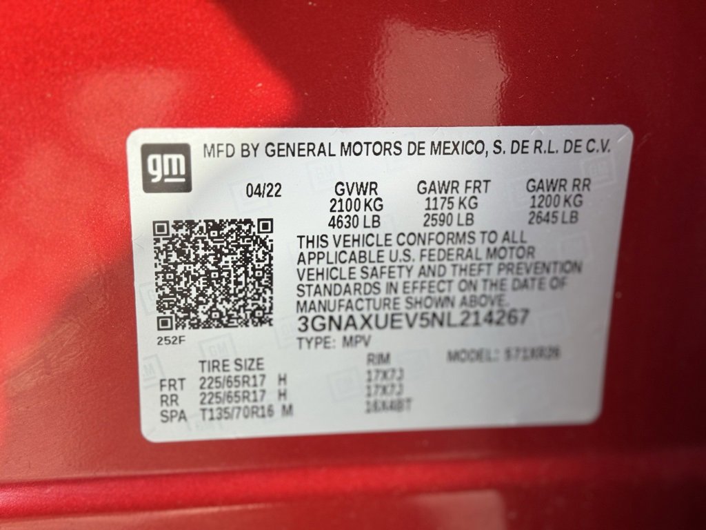 Used 2022 Chevrolet Equinox LT image 26