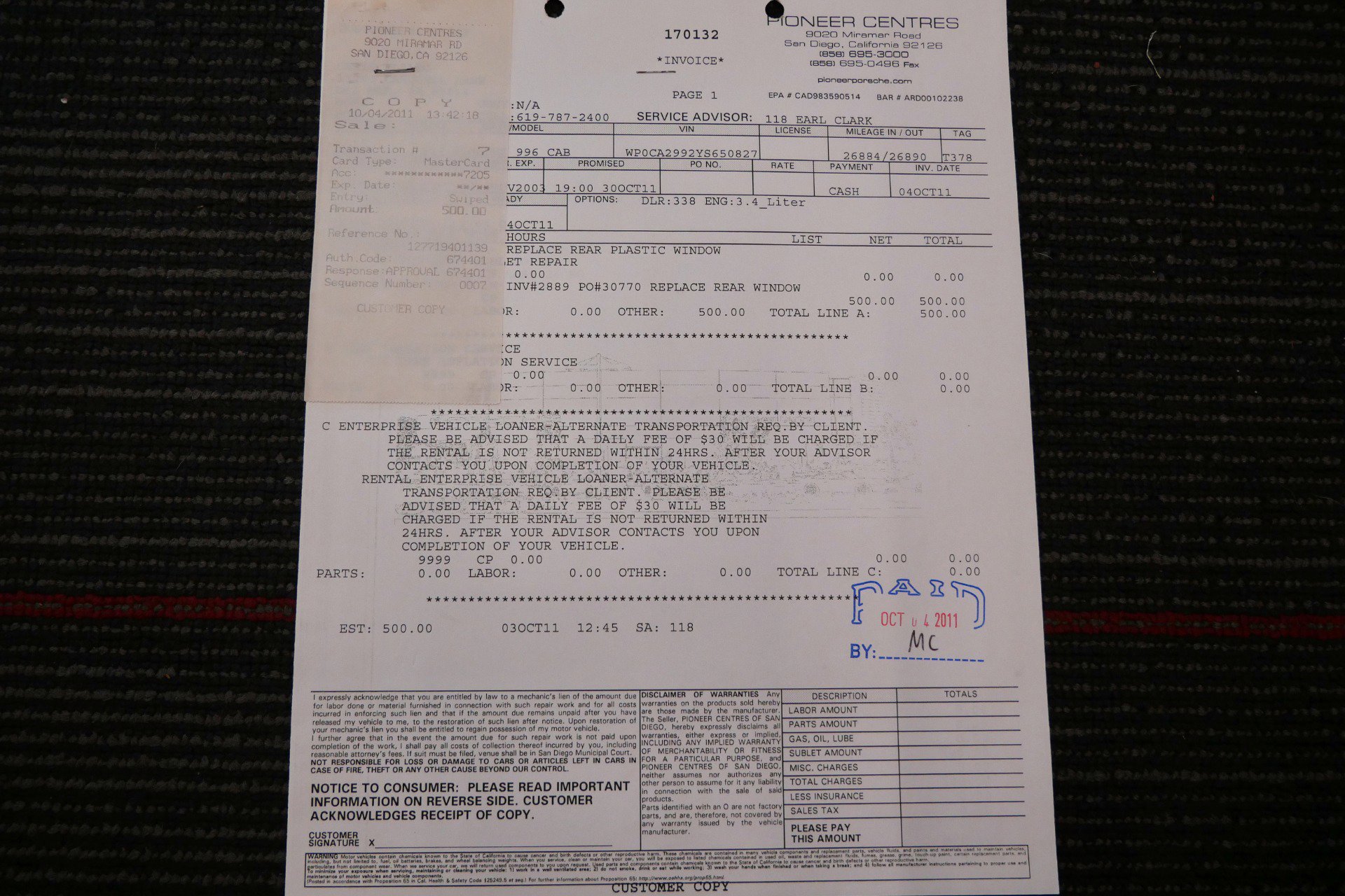 Used 2000 Porsche 911 Cabriolet image 44