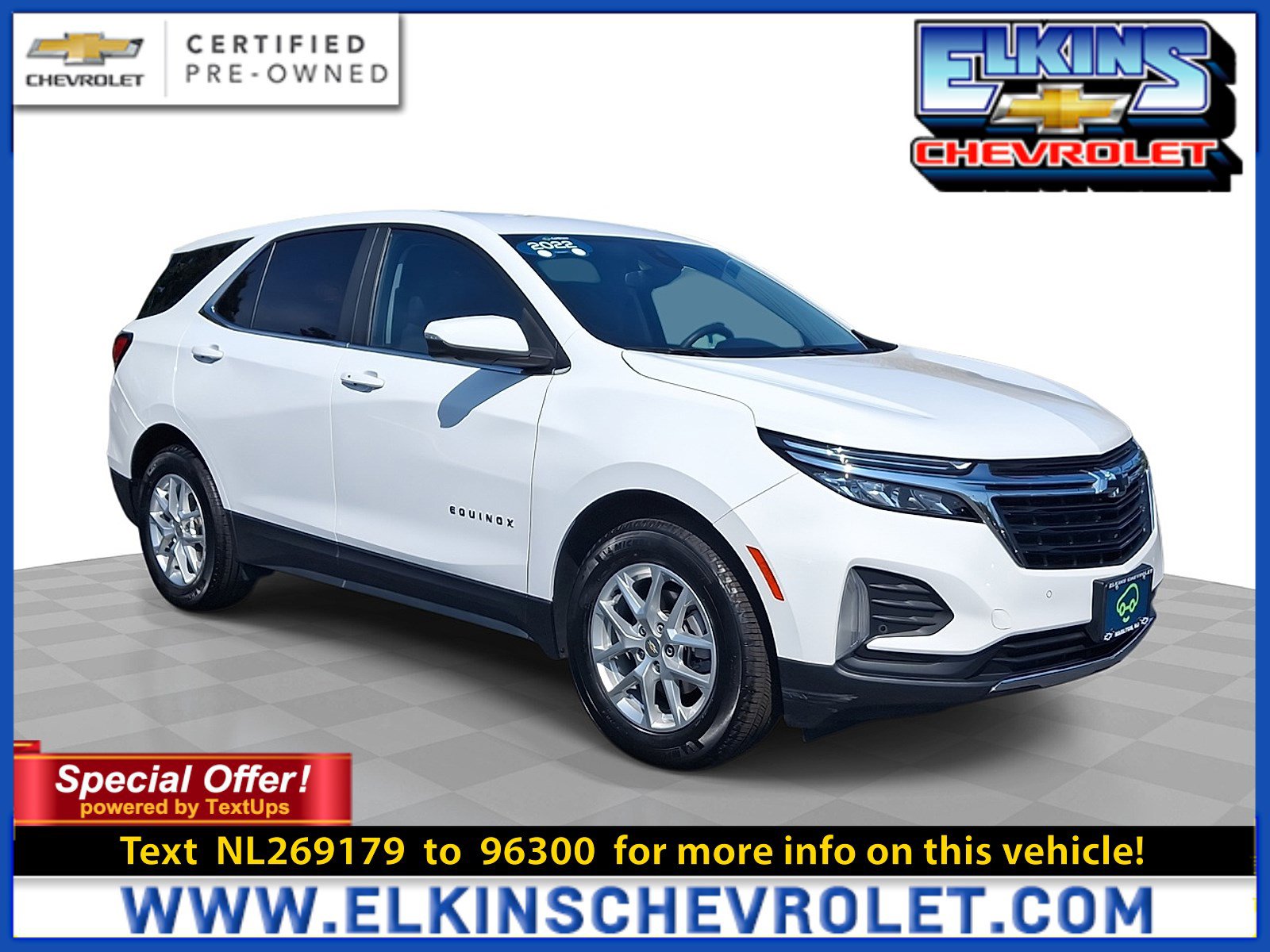 Certified 2022 Chevrolet Equinox LT