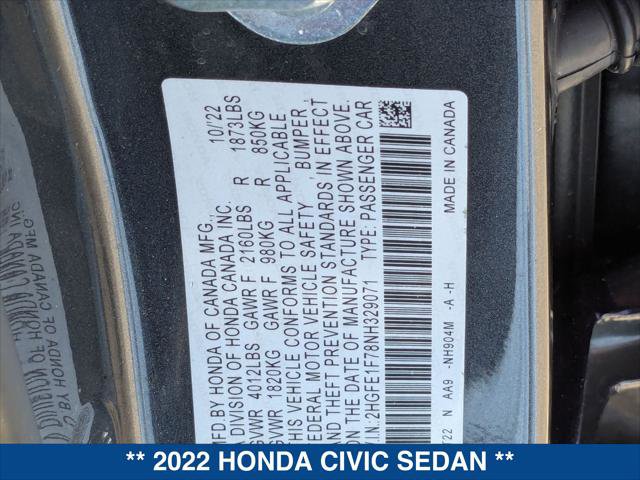 Used 2022 Honda Civic EX image 25