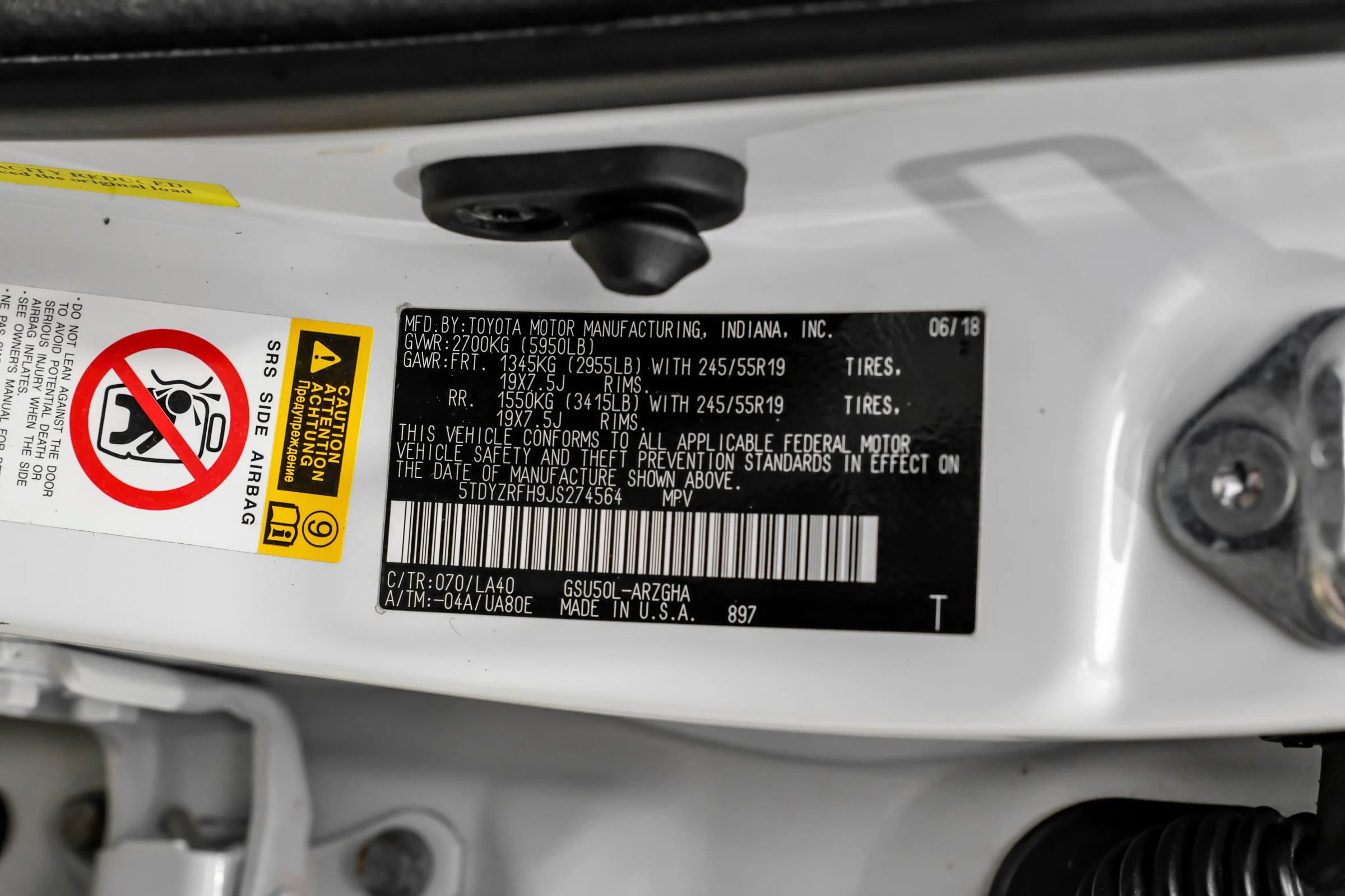 Used 2018 Toyota Highlander Limited FWD image 74