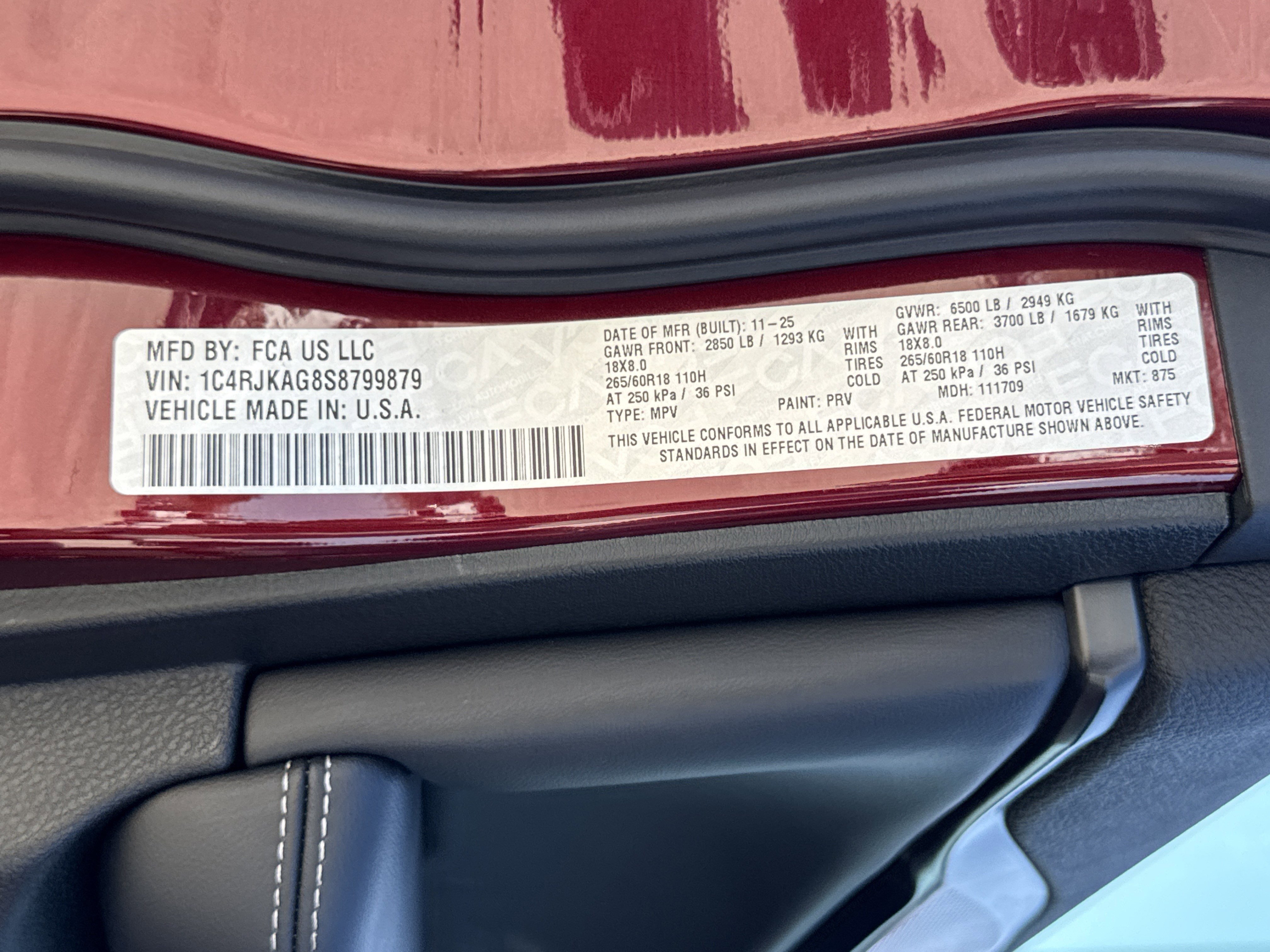 New 2025 Jeep Grand Cherokee L Altitude image 22