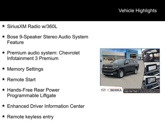 Certified 2023 Chevrolet Tahoe LT w/ Luxury Package AWD/4WD image 5