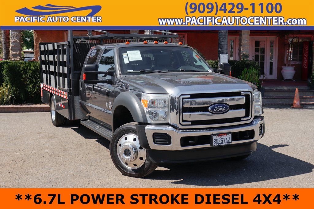 Used 2016 Ford F550 4x4 Crew Cab Super Duty w/ XLT Interior Package