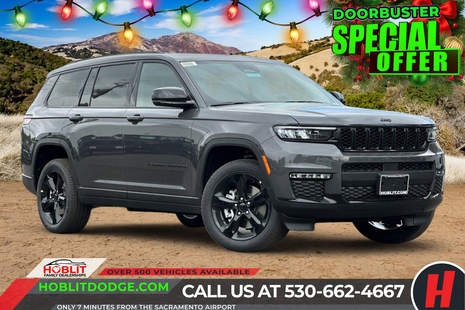 New 2025 Jeep Grand Cherokee L Limited w/ Black Appearance Package image 1