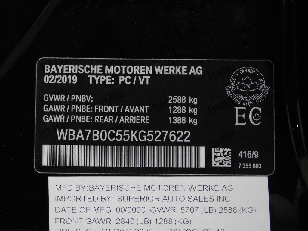 Used 2019 BMW 750i xDrive AWD/4WD image 72