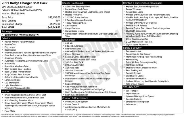 Used 2021 Dodge Charger Scat Pack image 46
