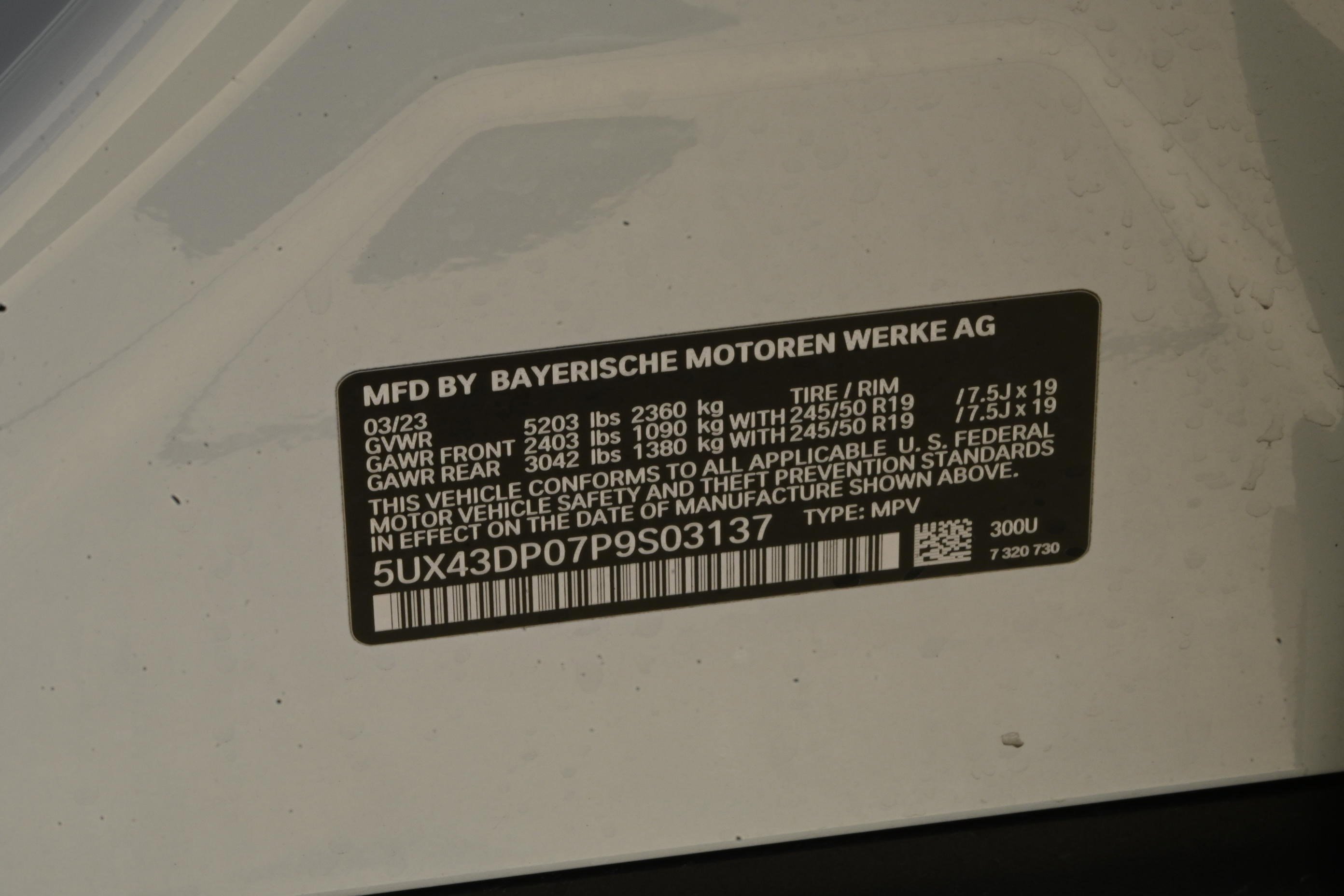 Certified 2023 BMW X3 sDrive30i w/ Premium Package image 36