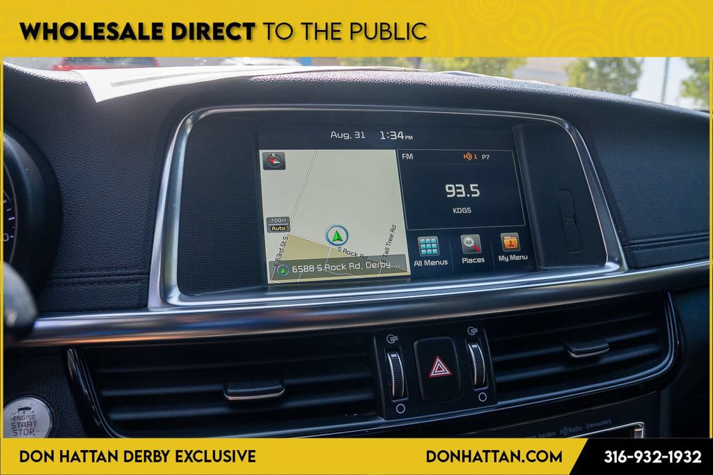 Used 2016 Kia Optima SX w/ Chrome Wheel Package FWD image 7
