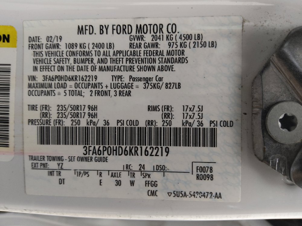 Used 2019 Ford Fusion SE FWD image 33