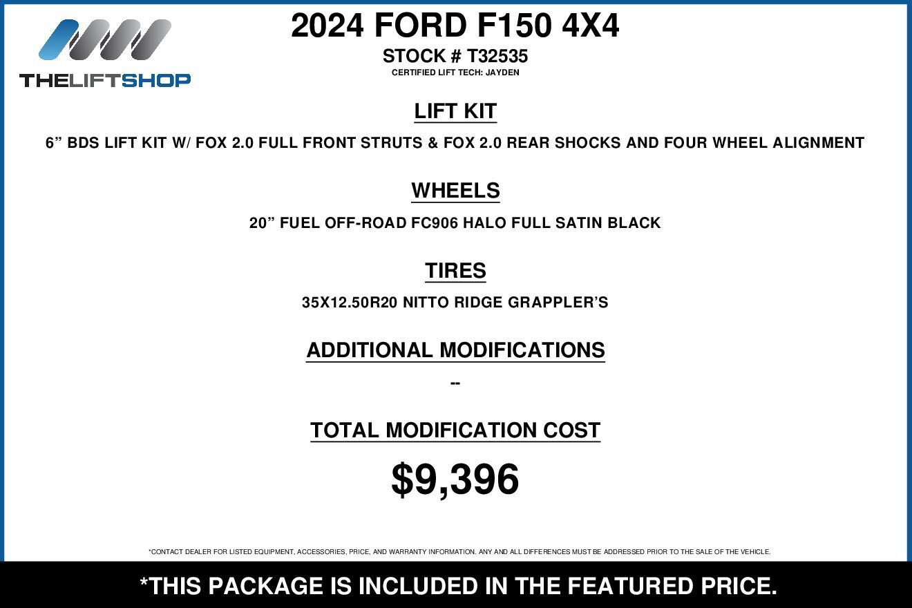 Used 2024 Ford F150 Lariat w/ Equipment Group 502A High AWD/4WD image 2