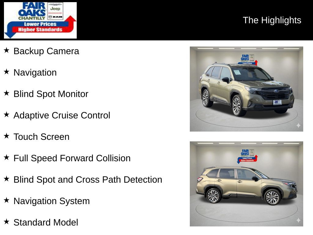 Used 2025 Subaru Forester Touring AWD/4WD image 2