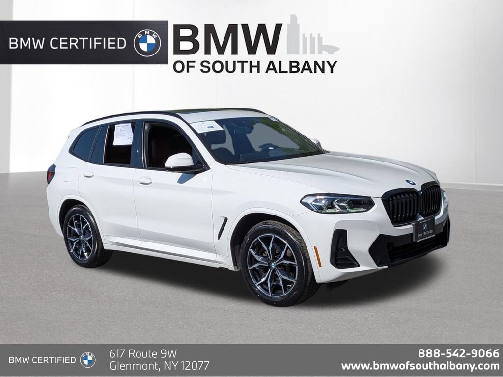 Certified 2023 BMW X3 xDrive30i w/ M Sport Package AWD/4WD image 1