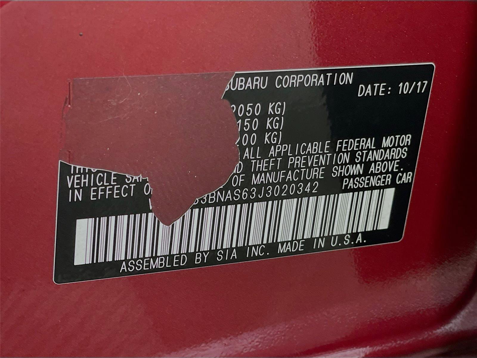 Used 2018 Subaru Legacy 2.5i Sport image 33