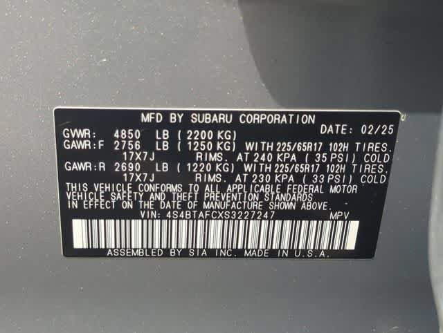 Used 2025 Subaru Outback Premium w/ Popular Package #1 AWD/4WD image 37