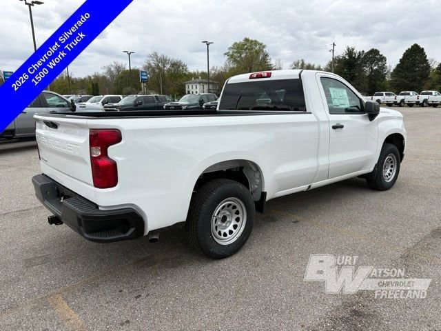 New 2026 Chevrolet Silverado 1500 W/T w/ WT Value Package RWD image 7
