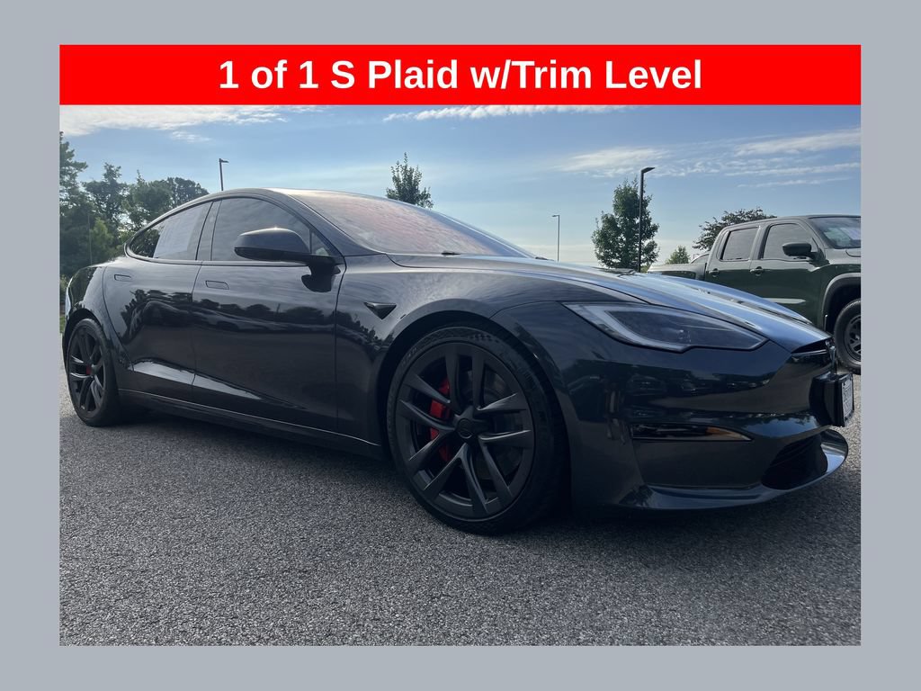 Used 2024 Tesla Model S Plaid AWD/4WD image 1