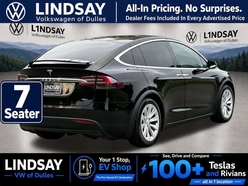 Used 2017 Tesla Model X 75D AWD/4WD image 7