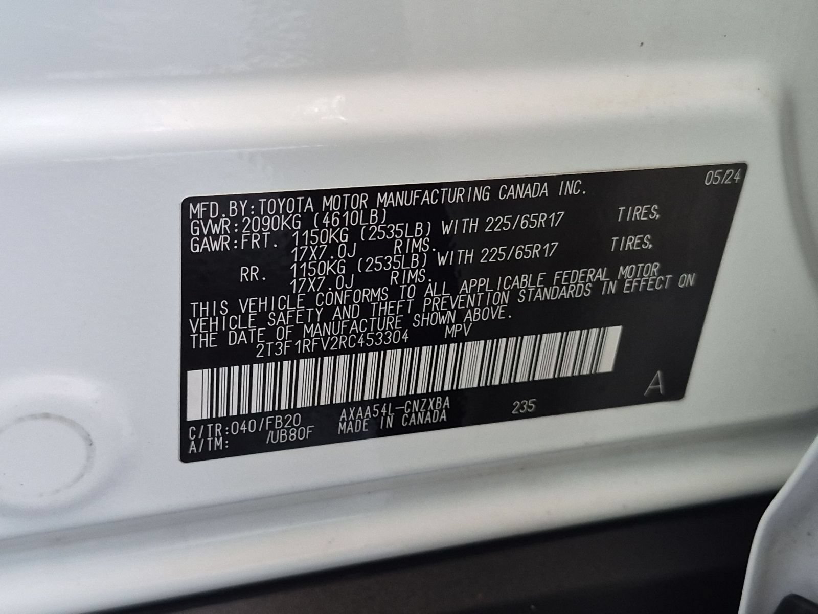 Used 2024 Toyota RAV4 LE AWD/4WD image 30