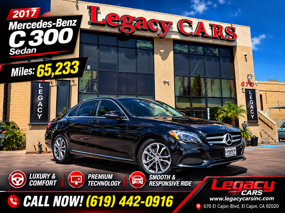 Used 2017 Mercedes-Benz C 300 Sedan image 2