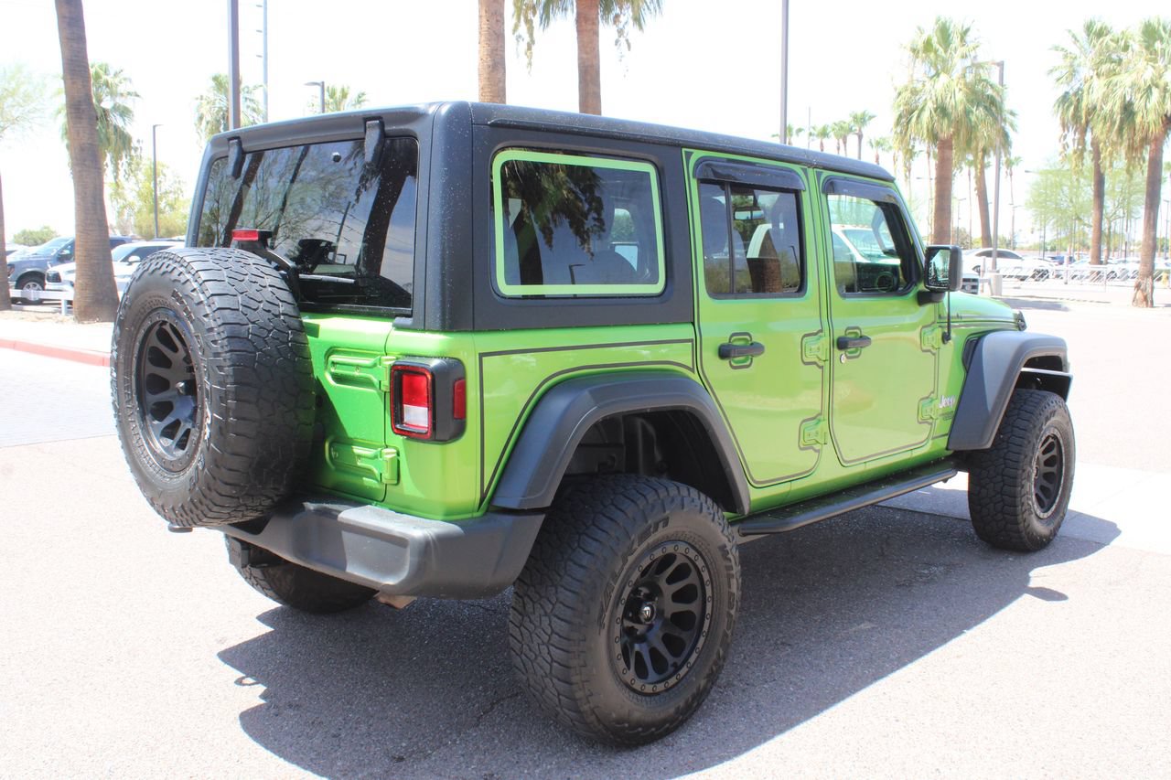 Used 2018 Jeep Wrangler Unlimited Sport S AWD/4WD image 7
