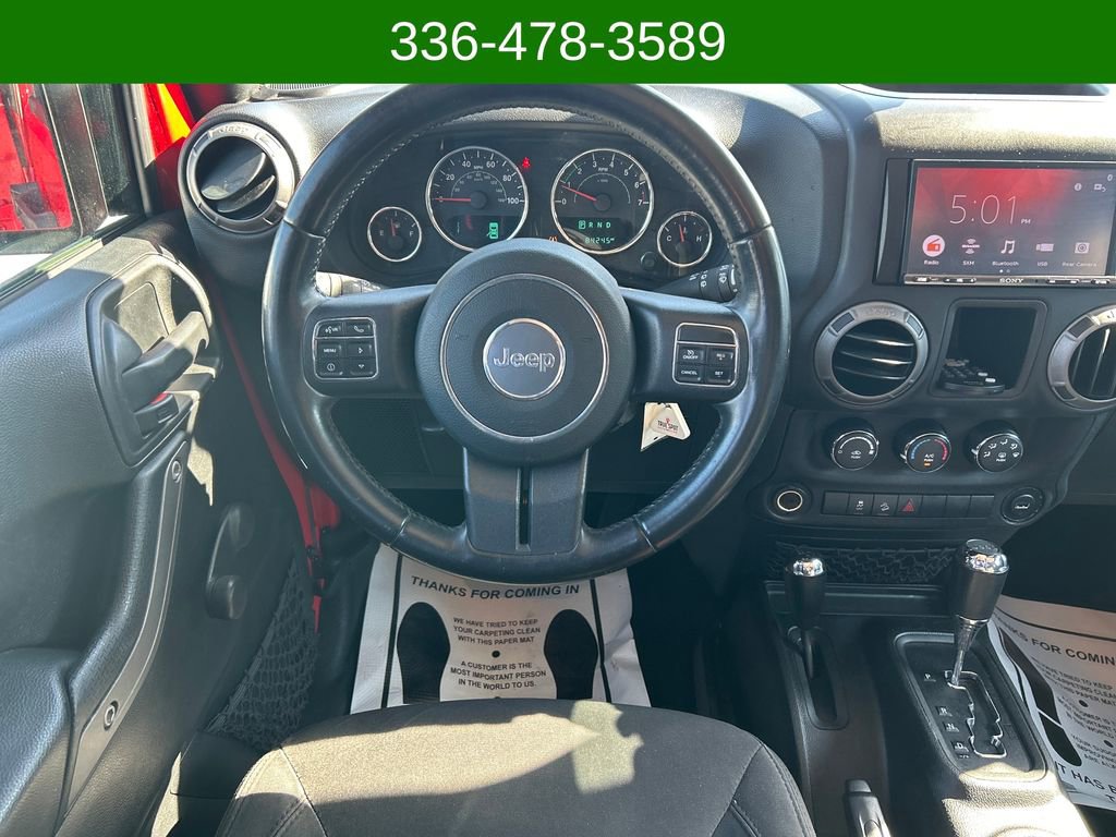 Used 2018 Jeep Wrangler Unlimited Sport w/ Connectivity Group AWD/4WD image 13