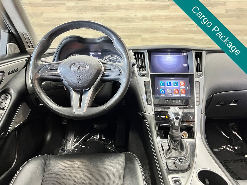 Used 2022 INFINITI Q50 Luxe w/ Cargo Package RWD video 2