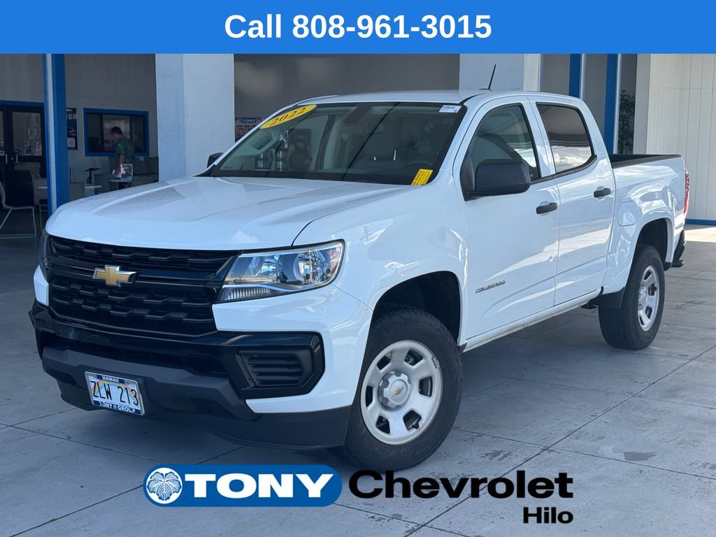 Used 2022 Chevrolet Colorado W/T w/ WT Convenience Package RWD image 1