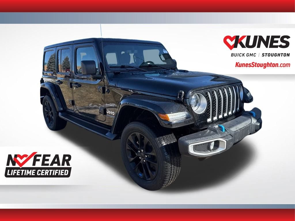 Used 2023 Jeep Wrangler Unlimited Sahara w/ Cold Weather Group image 1