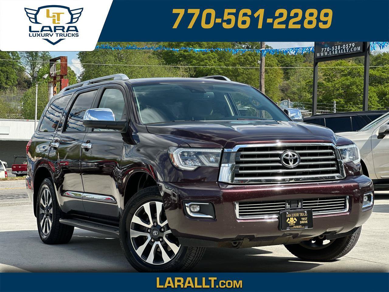 Used 2018 Toyota Sequoia Limited w/ Safety & Convenience Package AWD/4WD image 1