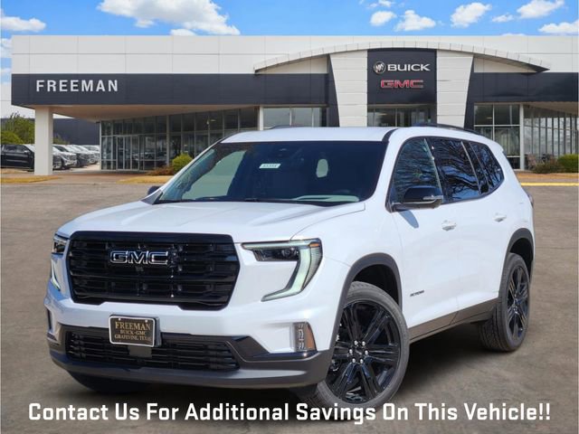 New 2026 GMC Acadia Elevation w/ Black Edition