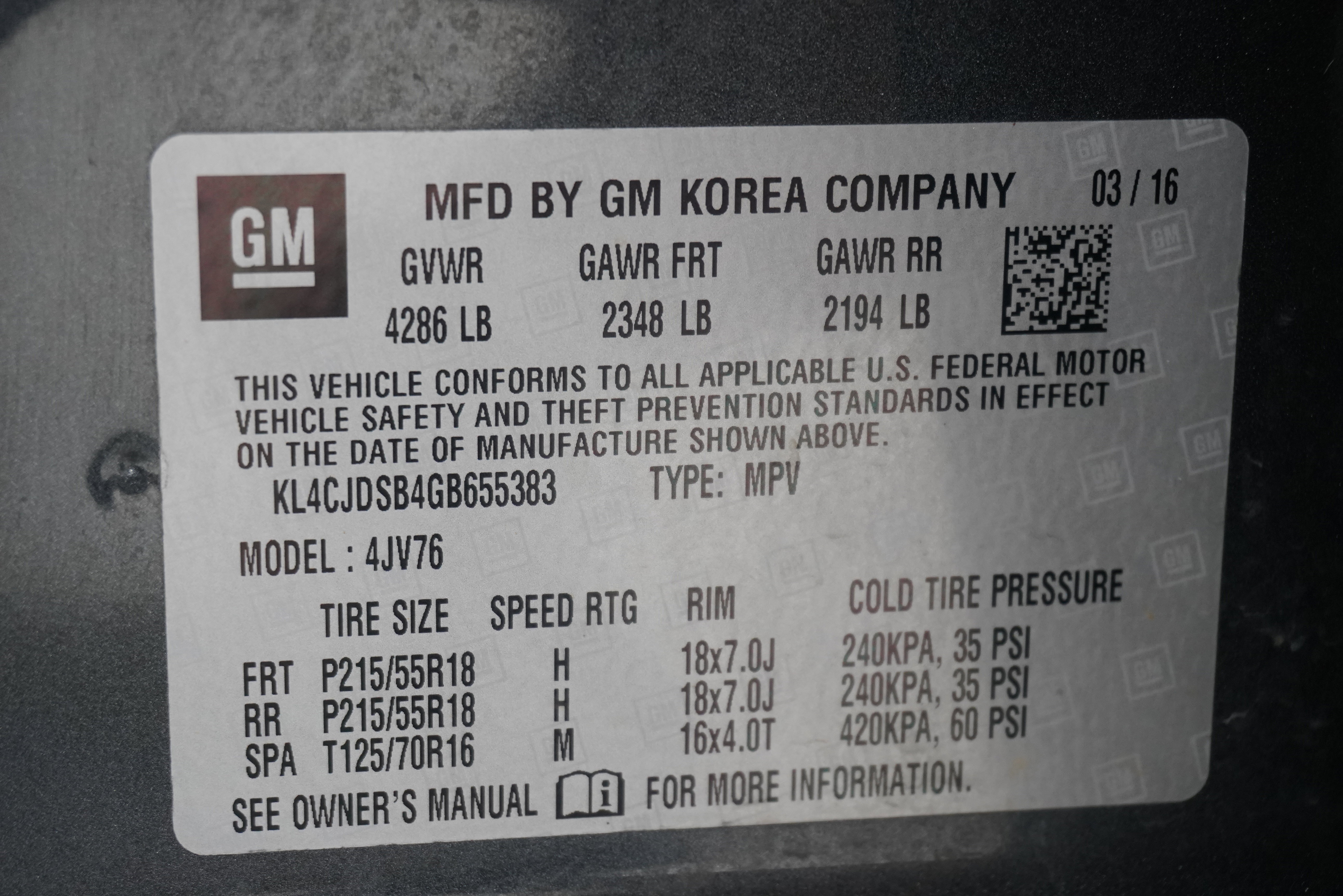 Used 2016 Buick Encore Premium w/ Experience Buick Package image 33