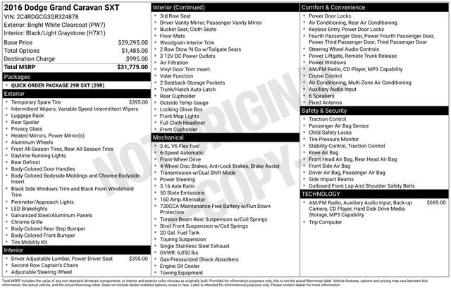 Used 2016 Dodge Grand Caravan SXT FWD image 26