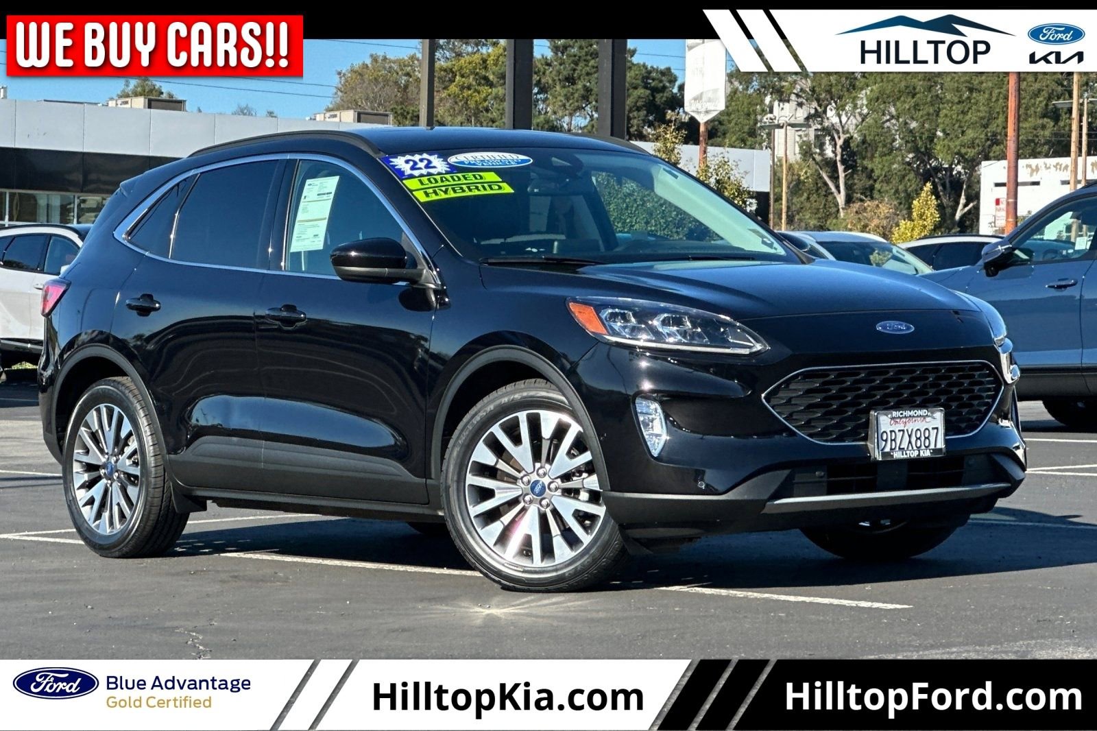 Certified 2022 Ford Escape Titanium w/ Class II Trailer Tow Package