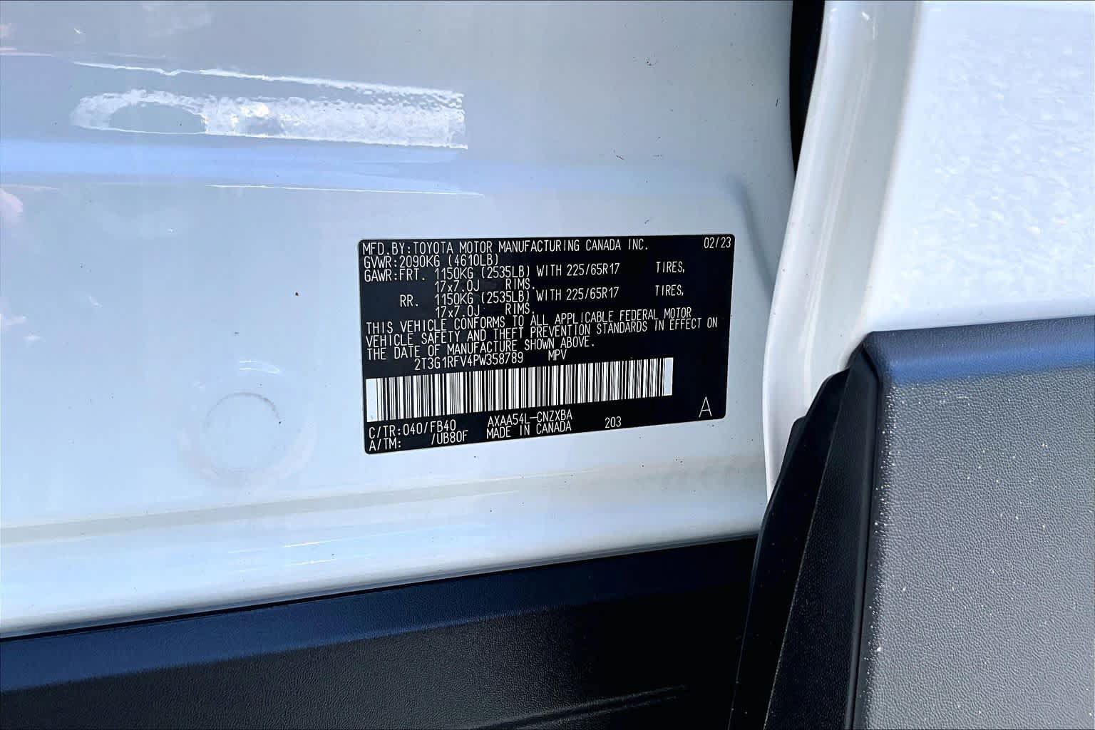 Certified 2023 Toyota RAV4 LE AWD/4WD image 69