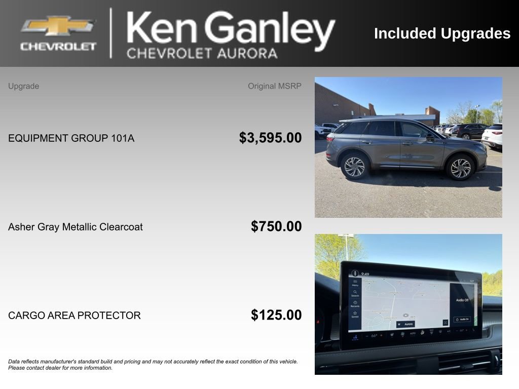 Used 2023 Lincoln Corsair AWD w/ Equipment Group 101A image 6