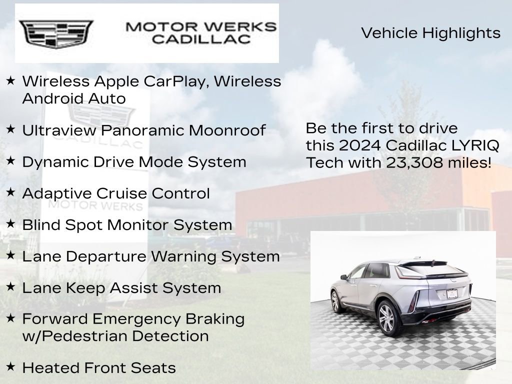 Certified 2024 Cadillac Lyriq Tech w/ Driver Assist Package image 14