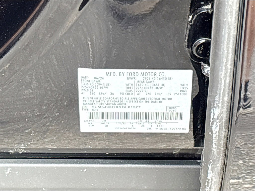 Used 2025 Lincoln Aviator Black Label w/ Jet Appearance Package image 36