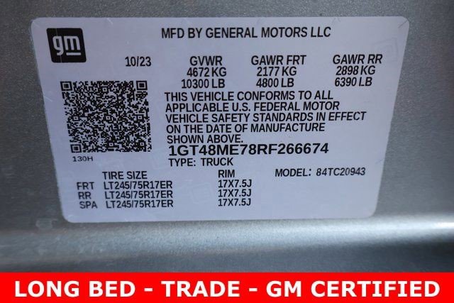 Certified 2024 GMC Sierra 2500 SLE w/ Preferred Package RWD image 26