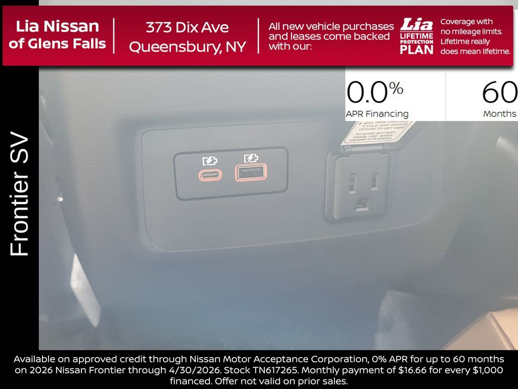New 2026 Nissan Frontier SV w/ SV Convenience Package image 31