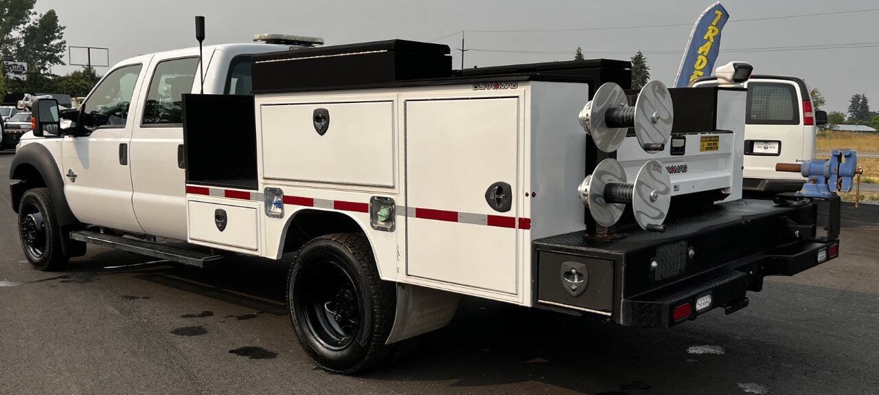 Used 2012 Ford F550 4x4 Crew Cab Super Duty w/ Payload Upgrade Pkg image 7