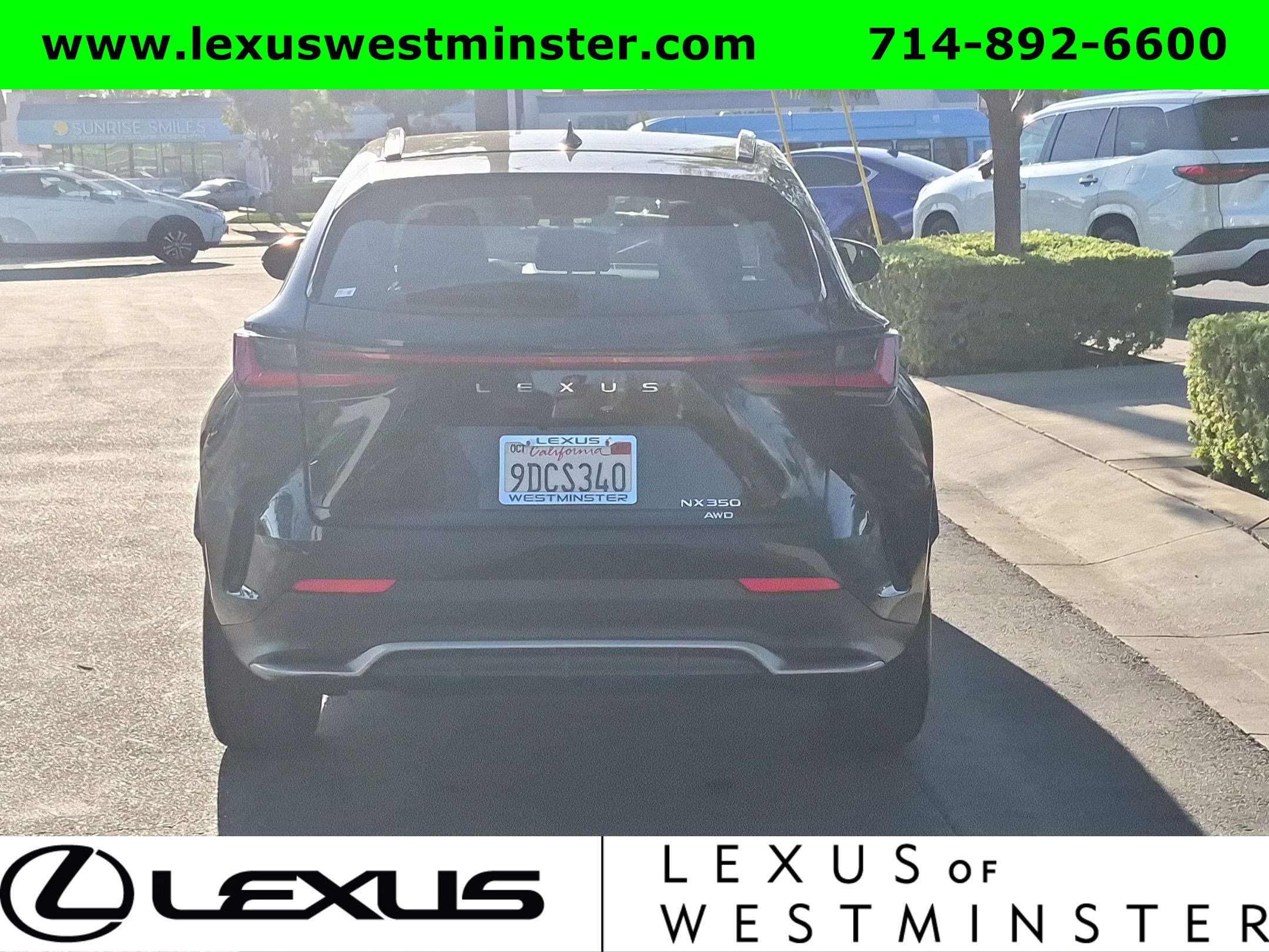 Used 2022 Lexus NX 350 F Sport w/ F Sport Cold Package AWD/4WD image 9