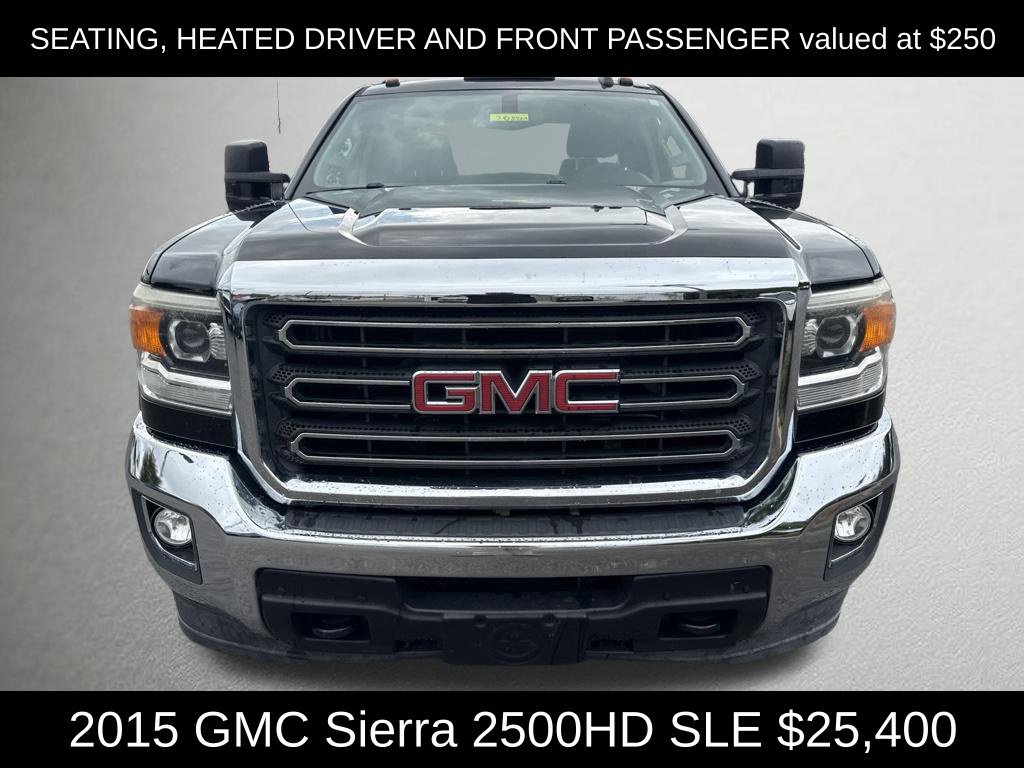 Used 2015 GMC Sierra 2500 SLE w/ SLE Preferred Package AWD/4WD image 8