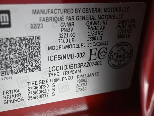 Used 2023 Chevrolet Silverado 1500 High Country w/ Technology Package image 32