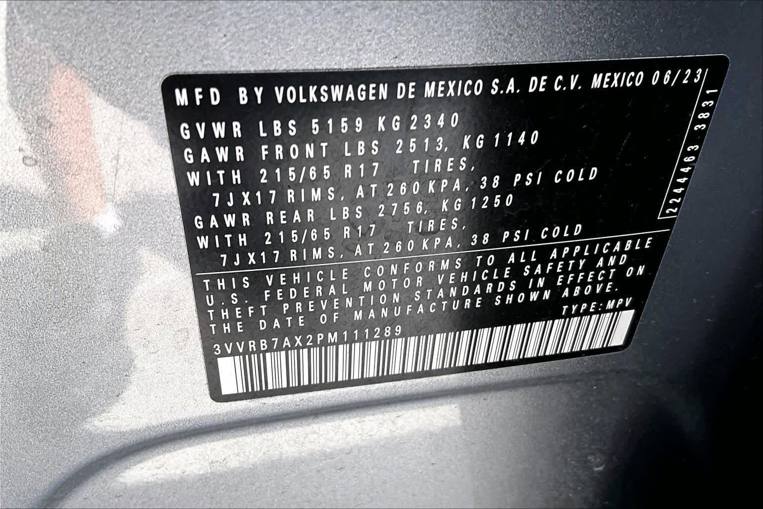 Used 2023 Volkswagen Tiguan S FWD image 33