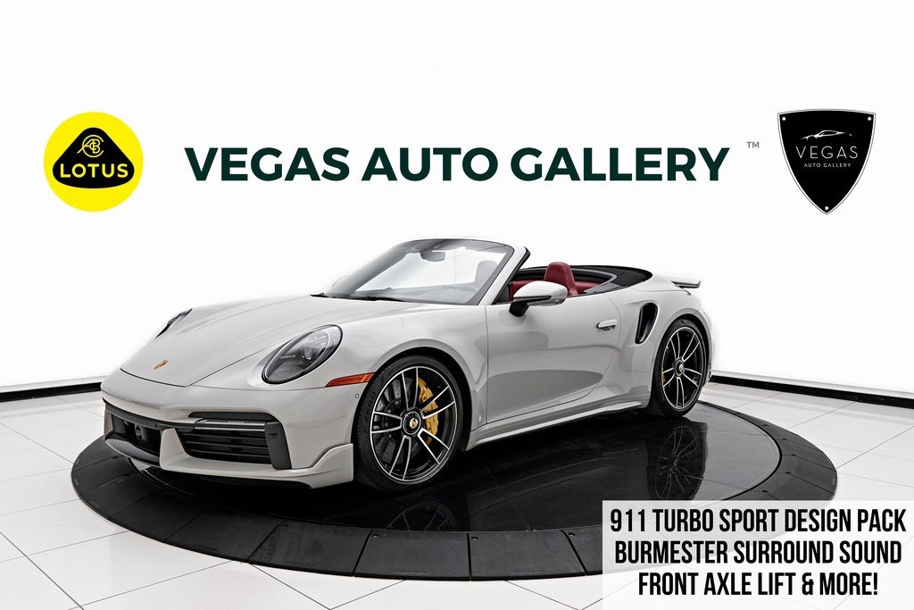 Used 2022 Porsche 911 Turbo S w/ 911 Turbo Sportdesign Package