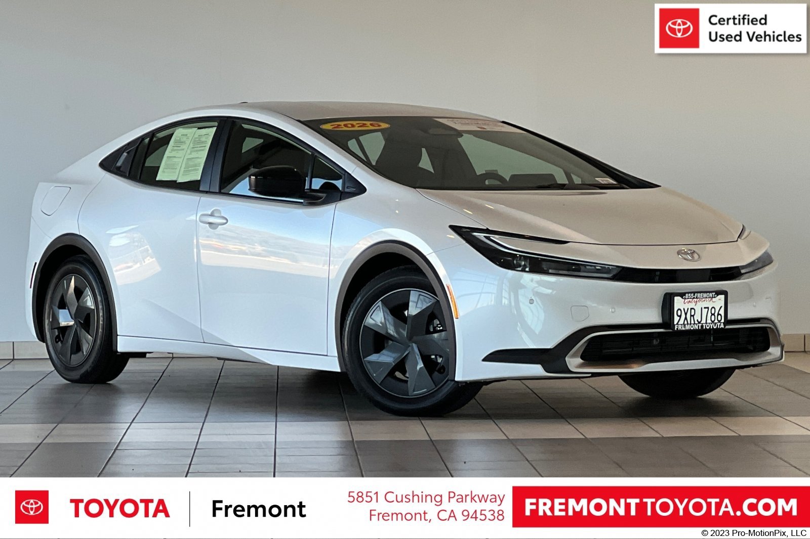 Certified 2026 Toyota Prius Plug-In Hybrid